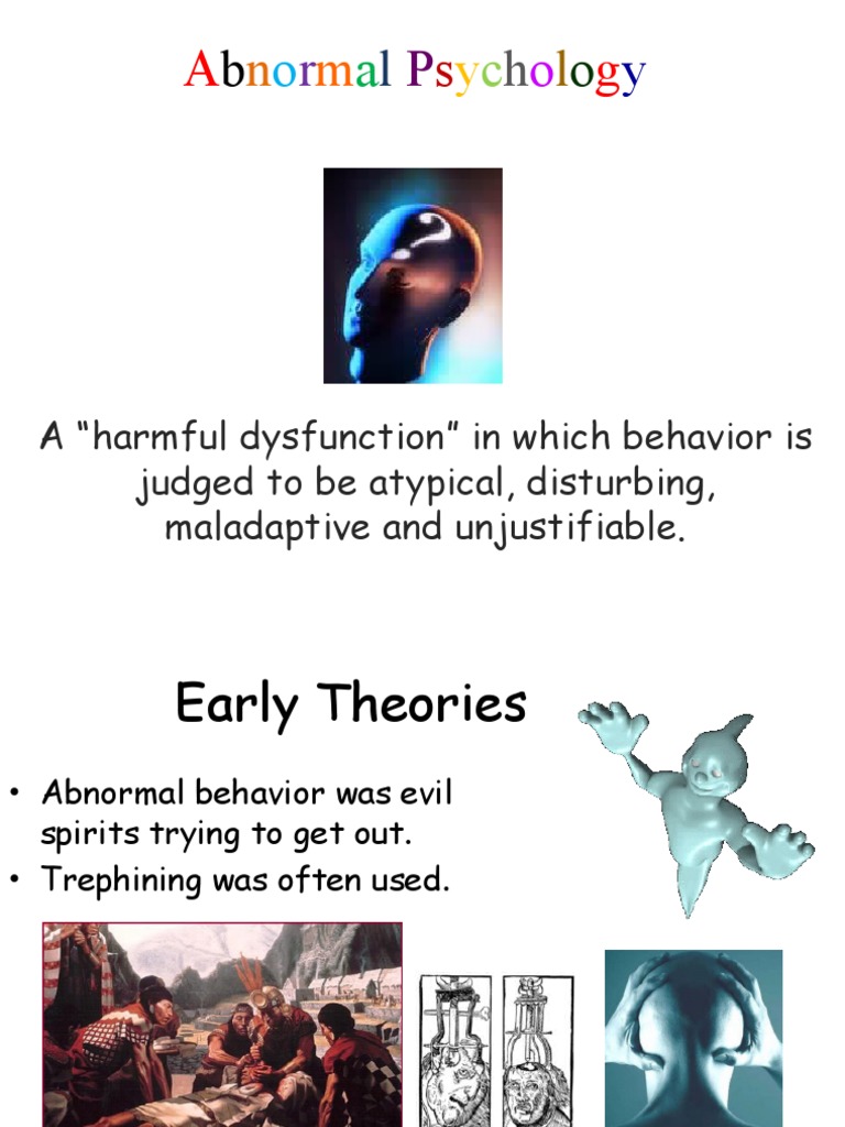 Understanding Abnormal Psychology | PDF | Mental Disorder | Anxiety