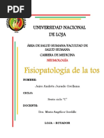 Fisiopatología y Mecanismos de la Tos | PDF | Tos | Medicina CLINICA