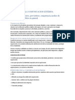 Funciones de La Comunicacion Externa