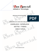 Maquina de Costura Industrial Overlock Gem7703dg 7705dg Gemsy 1 PDF