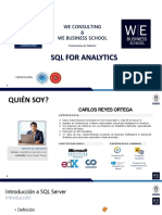 Workshop Virtual - SQL Server - WE Consulting