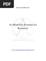 Mansões Secretas da Rosacruz - Raymond Bernard 