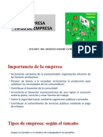 2.  Tipos de Empresas