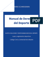 Manual de Derecho Del Deporte PDF
