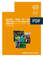 Fortalecer la capacidad de la CUT en la prevención y solución de conflictos laborales en el sector público