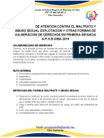 Protocolo de Vulneracion de Derechos