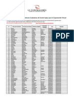 Lista Aspirantes Monitores Ciudadanos de Control Aptos