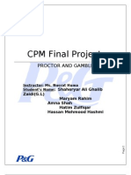CPM TECHNIQUES & GAPS of PROCTER & GAMBLE PAKISTAN