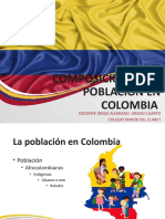 Composición de La Población en Colombia