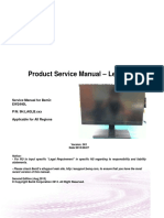 Product Service Manual - Level Ii: Service Manual For Benq: Ew2440L P/N: 9H.Laglb - XXX Applicable For All Regions