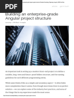 Building An Enterprise-Grade Angular Project Structure - Frontend Consulting - Typescript, Angular, NGRX and Rxjs PDF