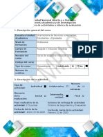 Guía de Actividades y Rubrica de Evaluación - Hábitos de Estudio