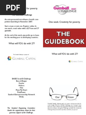 The Gumball Challenge Guidebook