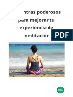 5 Mantras Poderosos para Mejorar Tu Experiencia de Meditación