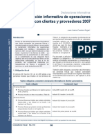 443 - Declaracion Informativa de Operaciones Con Clientes y Proveedores 2007 PDF