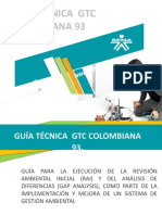 Guía Técnica Colombiana GTC 93