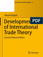(Advances in Japanese Business and Economics 2) Takashi Negishi (auth.)-Developments of International Trade Theory-Springer Japan (2014)