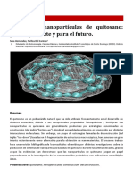 Nanopartículas de quitosano: aplicaciones actuales y futuras