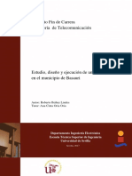 Estudio, Diseã o y Ejecuciã N de Una Red FTTH en El Municipio de Basauri PDF