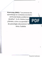 U5 48 AIZENCANG Los Procesos de Aprendizaje en Contextos Escolares (Particularidades, Problemas y Desafíos)