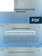 Agroecología VS Agricultura Industrial PDF
