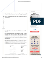 What Is Killed Carbon Steel For Piping Material