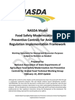 Model Implementation For Animal Food Safety Framework