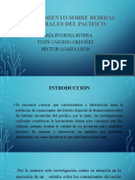 Conocimiento Sobre Bebidas Ancestrales Del Pacifico