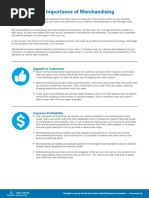 Module 1: The Importance of Merchandising: Appeals To Customers