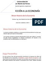 Breve Historia de La Economía - INTRODUCCIÓN A LA ECONOMÍA - VIRTUAL - USMP