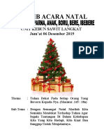 Tertib Acara Natal