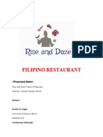 Rise and Daze Restaurant