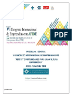 VI Congreso Emprendimiento