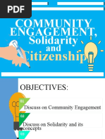 Community Enagement Citizenship & Solidarity