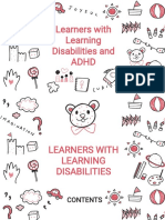 Learners With Learning Disabilities and Adhd