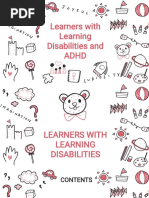 Learners With Learning Disabilities and Adhd