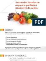 Guías Alimentarias Basadas en Alimentos