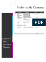 Proforma Camaras