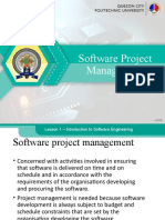 SW Project Management Essentials