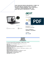 Portatil Acer Aspire Timelinex 5820tzg