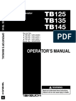 TB125 135 145-Operator Manuals Series 1