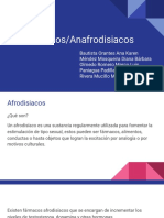 Afrodisiacos/Anafrodisiacos