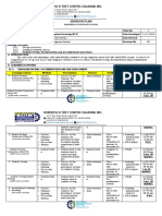 Session Plan (Morning-Afternoon) Nov 25-29