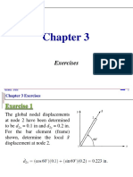 CH - 3 Truss Equations - Exercises 1-5 PDF
