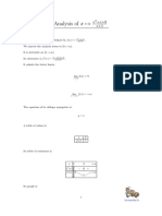 Analysis of X 7