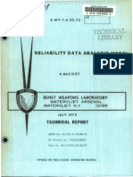 Technical Library: Reliability Data Analysis Model