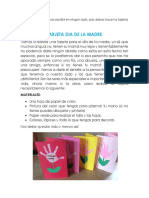 Tarjeta Dia de La Madre PDF