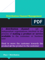 Unit-5 Distribution Channels