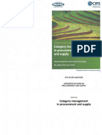Category Management CIPS PDF