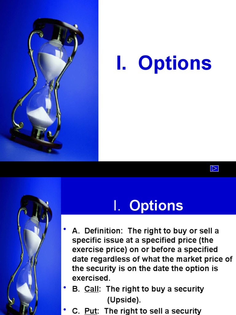 T9 Options | PDF | Put Option | Option (Finance)